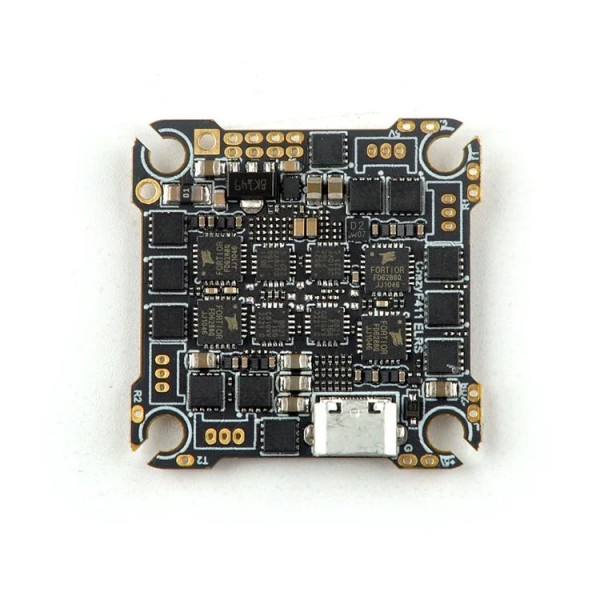 Wholesale Happymodel CrazyF411 ELRS AIO 4in1 Flight Controller Built-in UART 2.4G ELRS and 20A ESC for Toothpick
